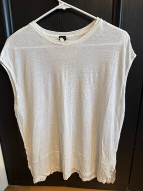 We The Free Cream Sleeveless Tank Top